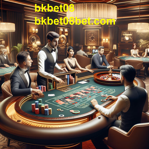 Experiência Imersiva nos Jogos Ao Vivo do bkbet08